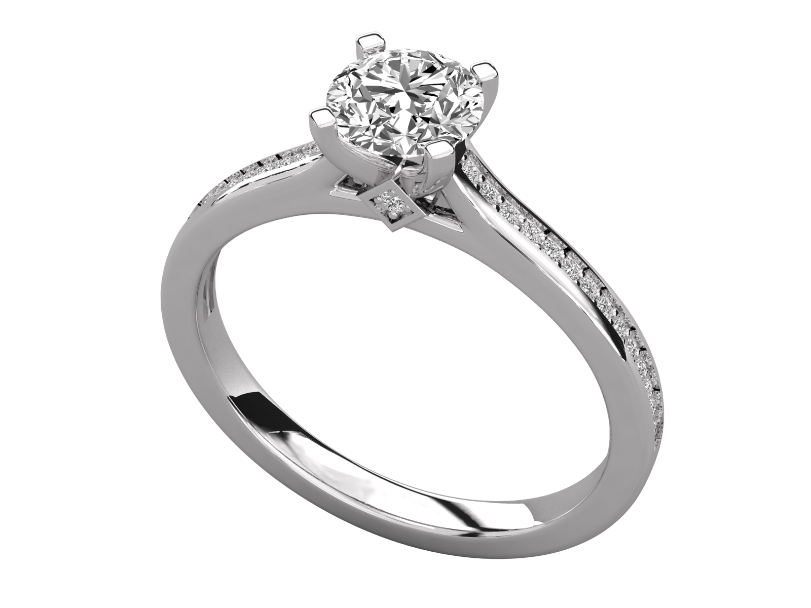Classic Solitaire Diamond Ring