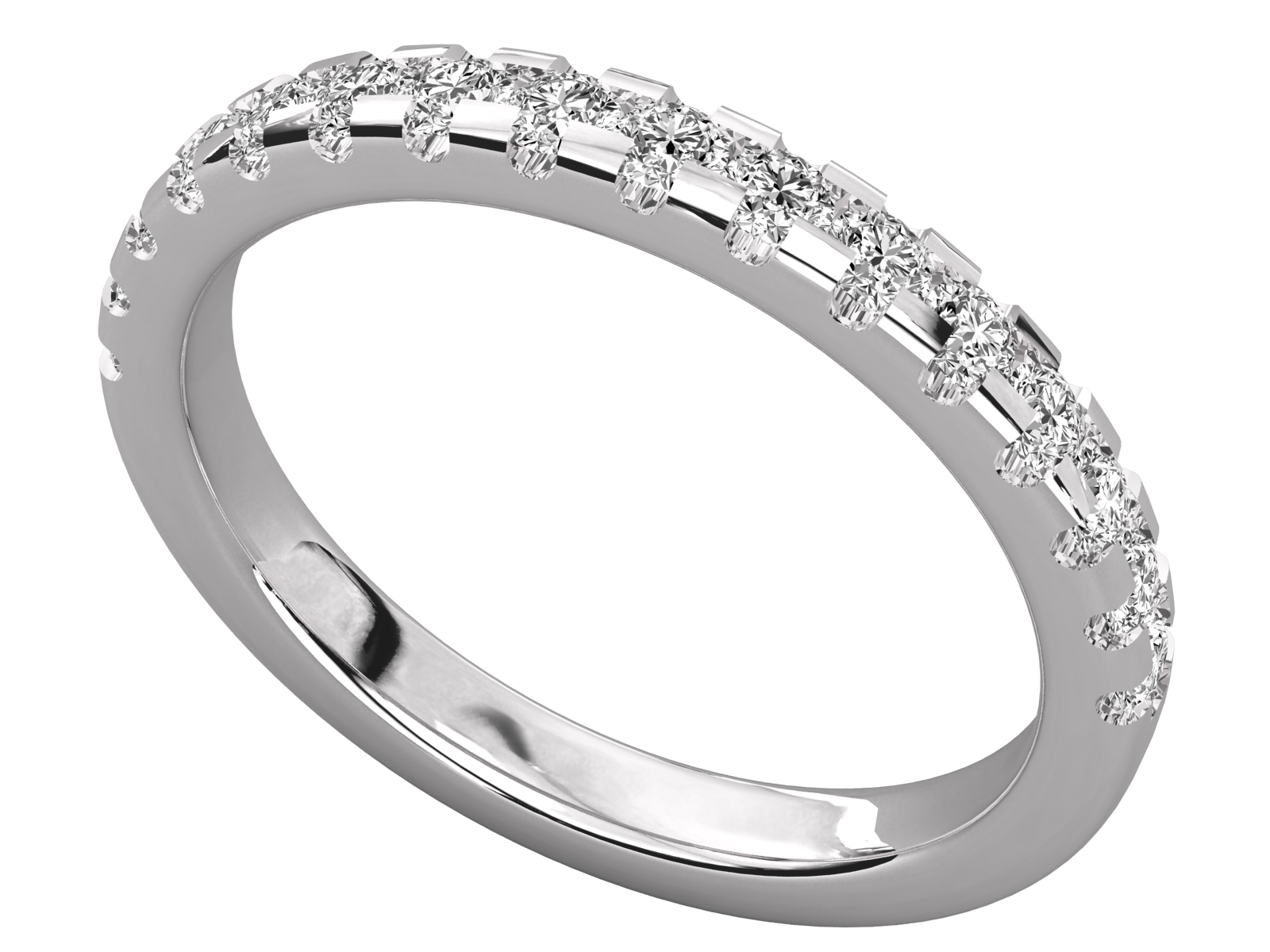 Diamond Half-Eternity Ring