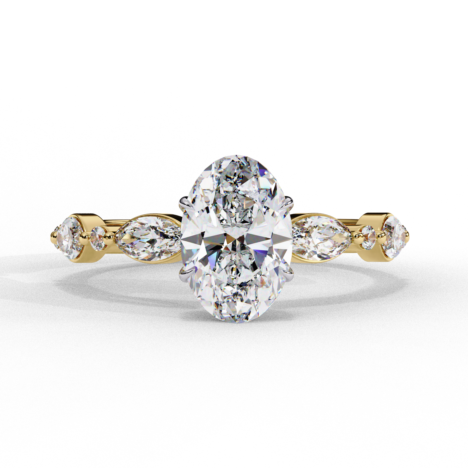 Oval Cut Diamond Engagement Ring