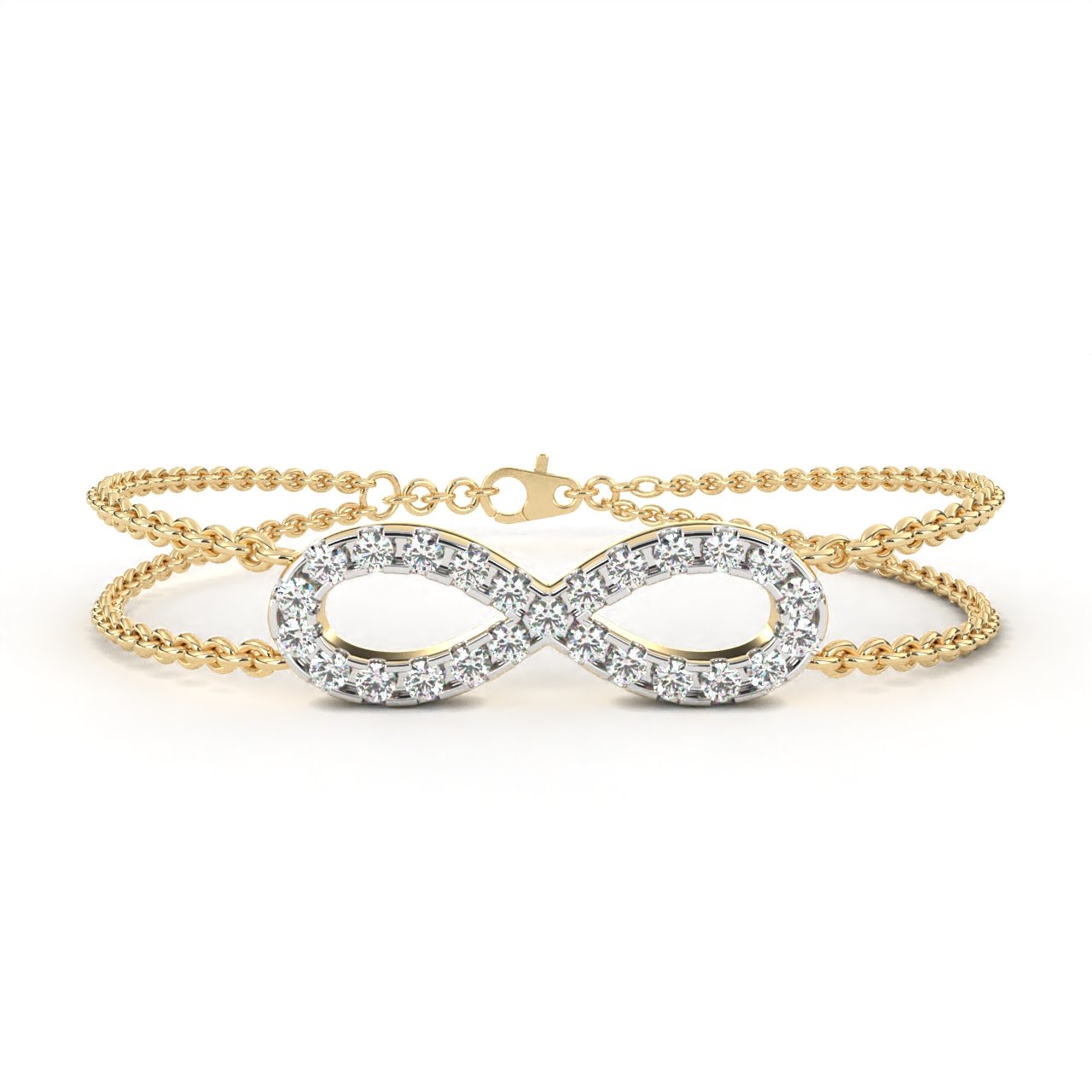 Infinity Diamond Bracelet