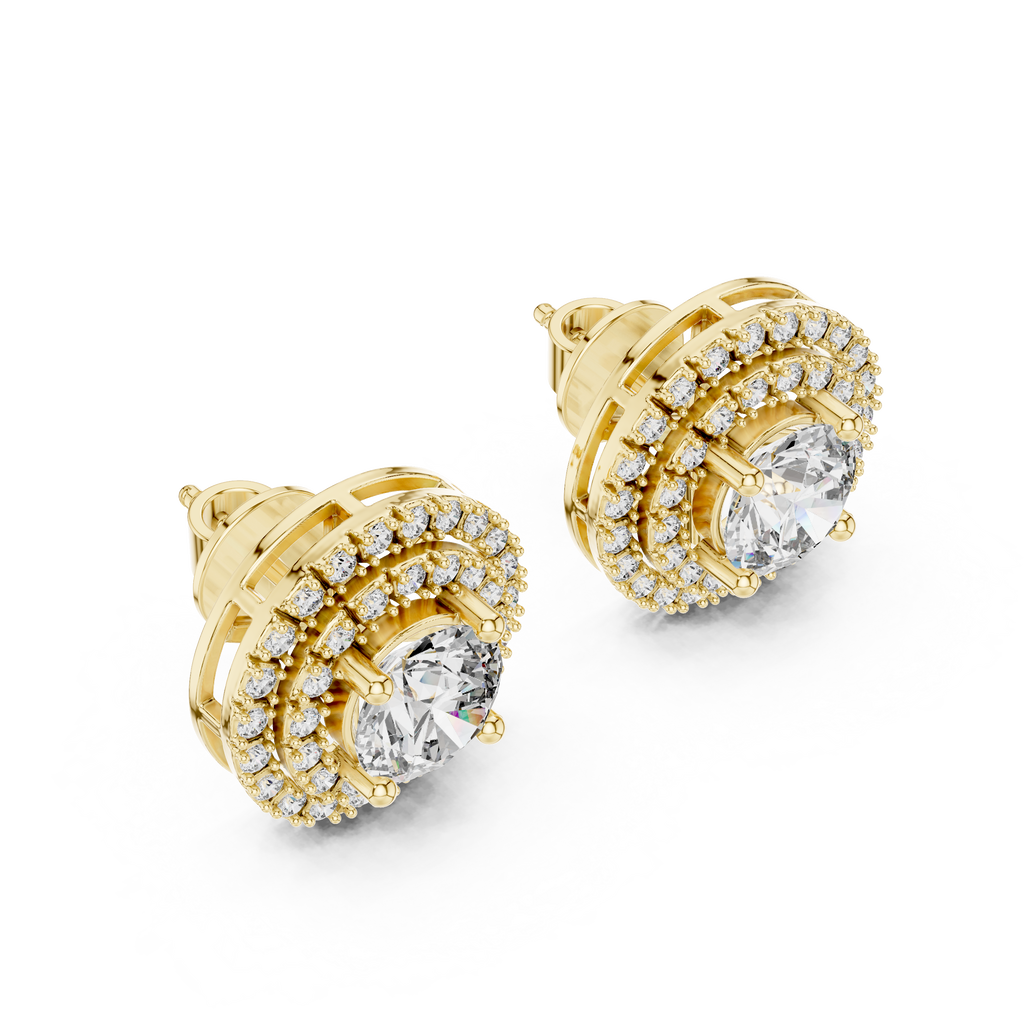 Sunburst Double Studs