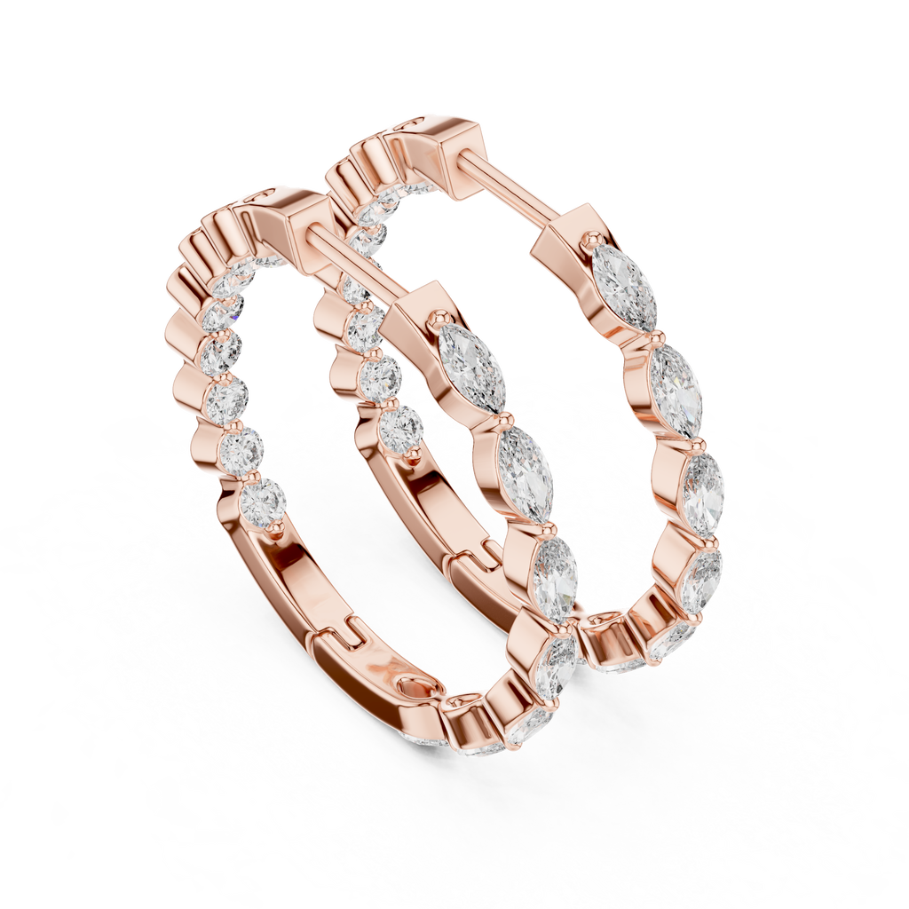 Marquise Eternity Loops