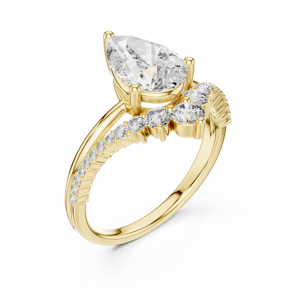 The Elara Rose Pear Helix